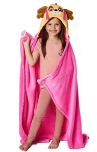  Paw Patrol Skye Luksus Poncho med hætte