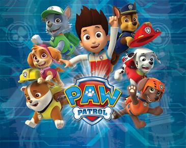 Paw Patrol tapet 243 x 305 cm-2