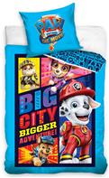 Paw Patrol The Movie ''Big City'' Sengetøj 140 x 200 cm, 100 procent bomuld