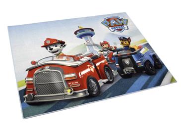 Paw Patrol ''Til Undsætning ''Deluxe gulvtæppe til børn 95x125-2