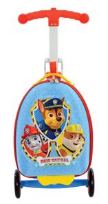 Paw Patrol Tilt og Turn trehjulet løbehjul med Kuffert