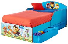Paw Patrol Træ seng m/opbevaring (140cm)