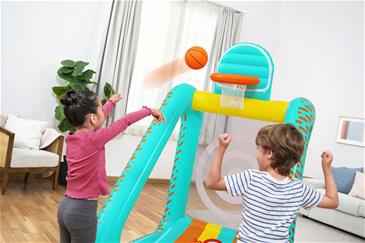 Perfect Aim 3-i-1 Oppusteligt Havespil 127 x 109 x 178 cm-8