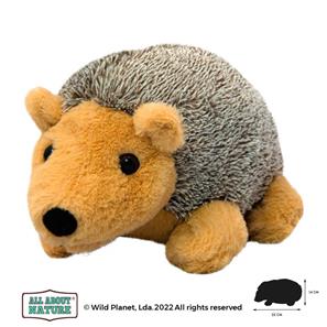 Pindsvin Plysbamse 25x14 cm - All About Nature-2