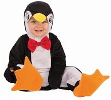 Pingvin Baby kostume (6-36 måneder)