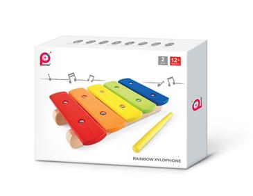 Pintoy Xylofon Regnbue til børn (Fra 12 mdr)-4