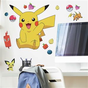 Pokemon Pikachu Gigant Wallsticker-2