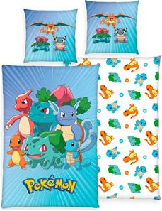 Pokemon sengetøj – 135 x 200 cm – 100% bomuld