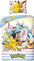 Pokemon Sengetøj 140 x 200 cm - 100 procent bomuld