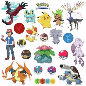 Pokemon XY Wallstickers-3