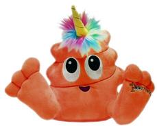 Poo-Nicorns 25,5 cm bamse, Orange