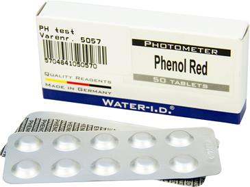 PoolLab Refill Phenol Red - 50 stk. PH Test tabletter