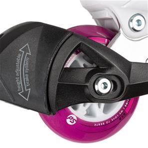 Powerslide Phuzion Universe 3WD Pink Inliners Rulleskøjter-10