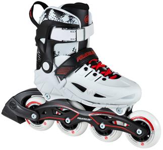 Powerslide Phuzion Universe 4W White Inliners Rulleskøjter-2