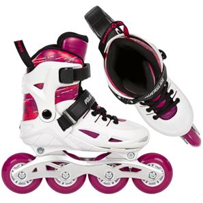 Powerslide Phuzion Universe 4WD Pink Inliners Rulleskøjter-7