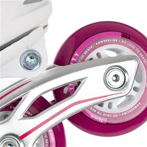 Powerslide Phuzion Universe 4WD Pink Inliners Rulleskøjter-8