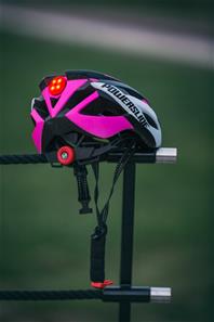 Powerslide Race Attack Pink Hjelm med LED Lys-6