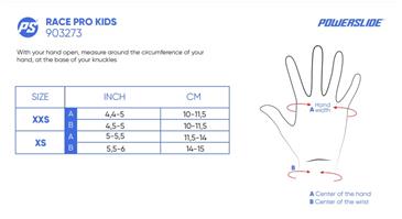 Powerslide Race Pro Skate Handsker til børn-2
