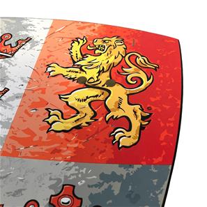 Prins Løvehjerte Skumskjold 57 x 10,5 cm 2 lag-5