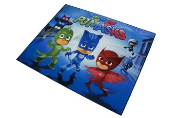 Pyjamasheltene / PJ Mask De Luxe gulvtæppe til børn 95x125-4