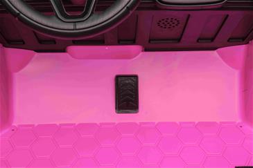 Range Rover Sport Elbil til børn 21,6V Pink m/Gummihjul + Lædersæde-11