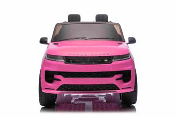 Range Rover Sport Elbil til børn 21,6V Pink m/Gummihjul + Lædersæde-12