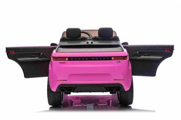 Range Rover Sport Elbil til børn 21,6V Pink m/Gummihjul + Lædersæde-15