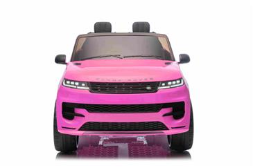 Range Rover Sport Elbil til børn 21,6V Pink m/Gummihjul + Lædersæde-9