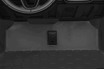 Range Rover Sport Elbil til børn Sort m/Lithium + Gummihjul + Lædersæde-15