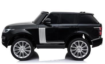 Range Rover Sport XL Elbil til børn m/Lithium + Gummihjul + Lædersæde-4