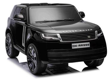 Range Rover  Vogue 24V Sort m/2x24V + Gummihjul + fjernb-12