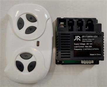 RC 2.4G Kontrolbox+Remote JR1738RX til EL Børne Adventure Drifter 12V