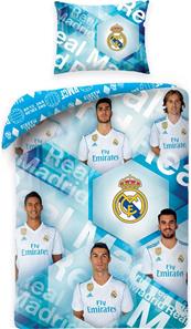 Real Madrid 2i1 Sengetøj - 100 procent bomuld (Model 25)