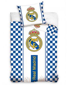 Real Madrid Sengetøj - 100 Pocent Bomuld