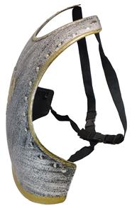 Ridder Børnebrynjen med ørn og stropper, 32 x 31 cm-4