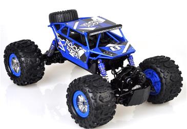 Rock Rover Fjernstyret 4WD Crawler 1:12 2.4G, Blå-2