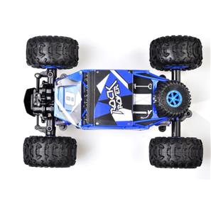 Rock Rover Fjernstyret 4WD Crawler 1:12 2.4G, Blå-7