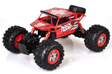 Rock Rover Fjernstyret 4WD Crawler 1:12 2.4G, Rød