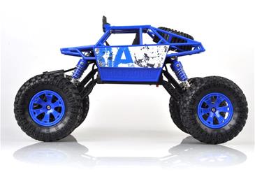 Rock Rover Fjernstyret 4WD Crawler 1:18 2.4G, Blå-6