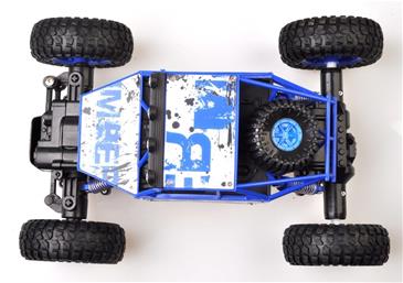 Rock Rover Fjernstyret 4WD Crawler 1:18 2.4G, Blå-7
