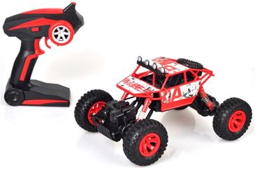 Rock Rover Fjernstyret 4WD Crawler 1:18 2.4G, Rød-2