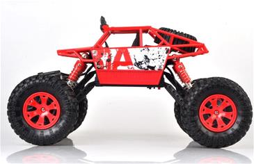 Rock Rover Fjernstyret 4WD Crawler 1:18 2.4G, Rød-5