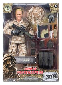 S.A.S. (Special Air Service) Action Figur 30,5cm med tilbehør-2