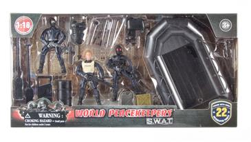 S.W.A.T. Action Figur 3-bigpack Type A 1:18 -2