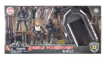 S.W.A.T. Toimintafiguuri 3-bigpack Type A 1:18 -2
