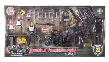 S.W.A.T. Action Figur 3-bigpack Type B 1:18 -2