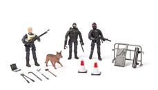 S.W.A.T. Action Figur 3-pack Type A 1:18