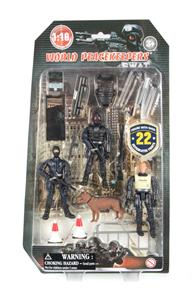S.W.A.T. Action Figur 3-pack Type A 1:18 -2