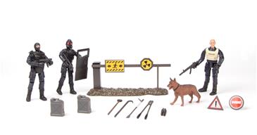 S.W.A.T. Action Figur 3-pack Type B 1:18 