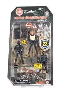 S.W.A.T. Action Figur 3-pack Type B 1:18 -2